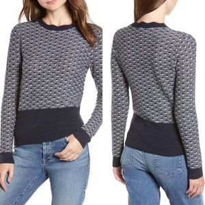 NORDSTROM HINGE Pattern Sweater Size S